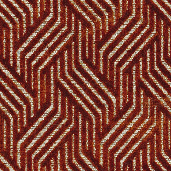 Photo of the fabric Palisse 4310 0473 swatch by Casamance. Use for Upholstery, Accessory. Style of Geometric, Velvet