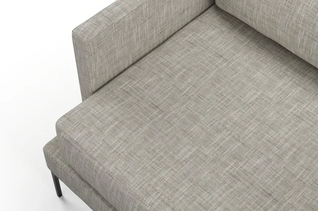 Photo of the fabric Ficus Zinc swatch by Mokum. Use for Upholstery, Accessory. Style of Plain, Texture