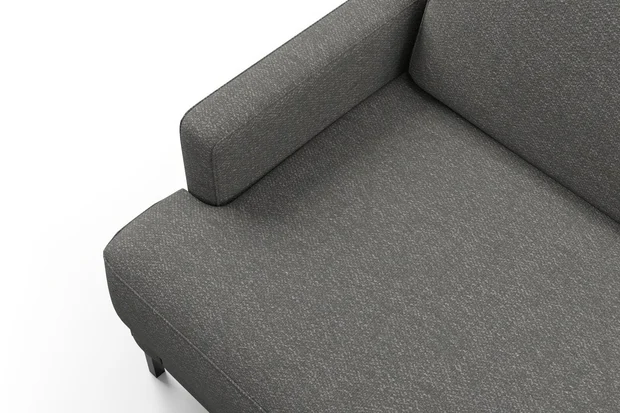 Photo of the fabric Coupole Granite swatch by Mokum. Use for Upholstery, Accessory. Style of Plain, Texture