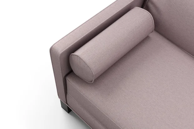 Photo of the fabric Provence Orchid swatch by James Dunlop Essentials. Use for Curtains, Upholstery, Accessory, Top of Bed. Style of Plain, Texture