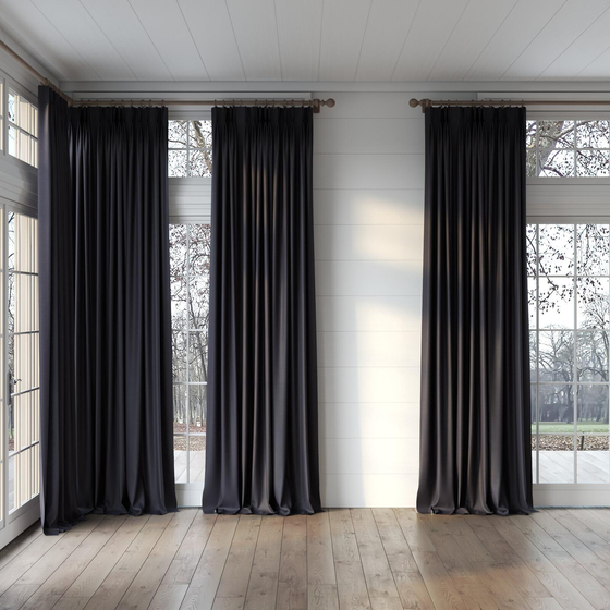 Photo of the fabric Luxe Limo swatch by James Dunlop Essentials. Use for Curtains, Accessory, Top of Bed. Style of Plain, Texture