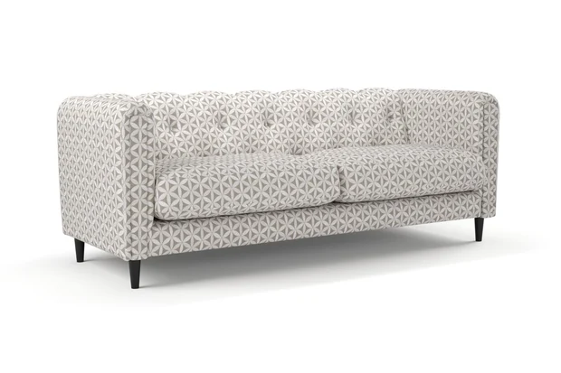 Photo of the fabric Tapa Pumice swatch by James Dunlop. Use for Upholstery, Accessory. Style of Geometric