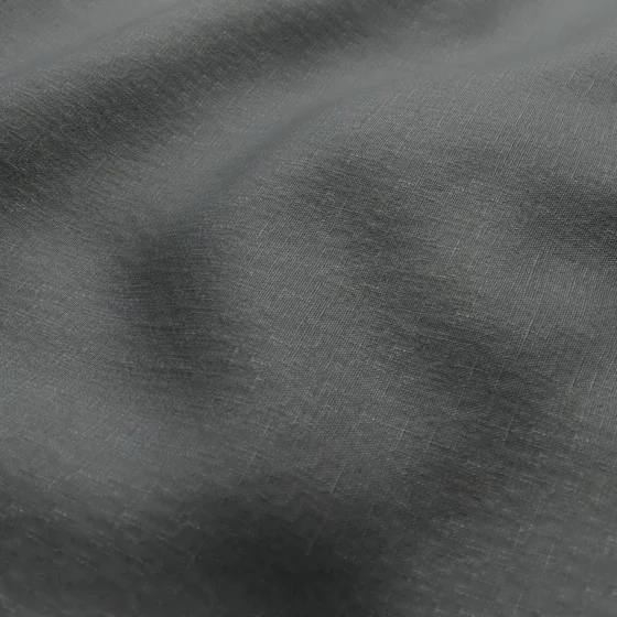 Photo of the fabric Eternal Smoke swatch by Mokum. Use for Curtains, Upholstery, Accessory. Style of Plain, Texture