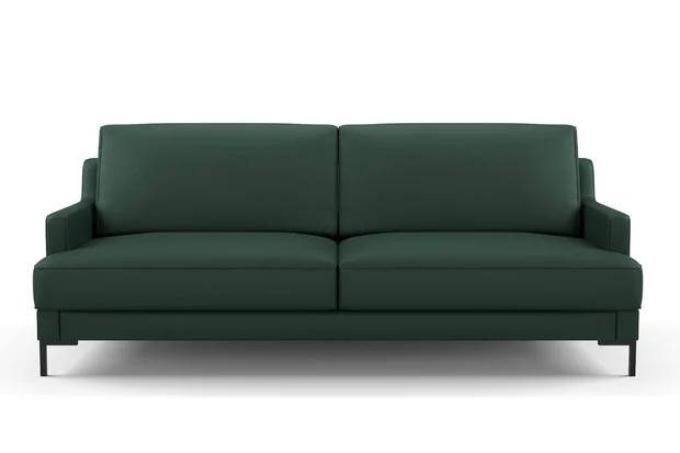 Photo of the fabric Como Juniper swatch by Mokum. Use for Upholstery, Accessory. Style of Plain, Texture