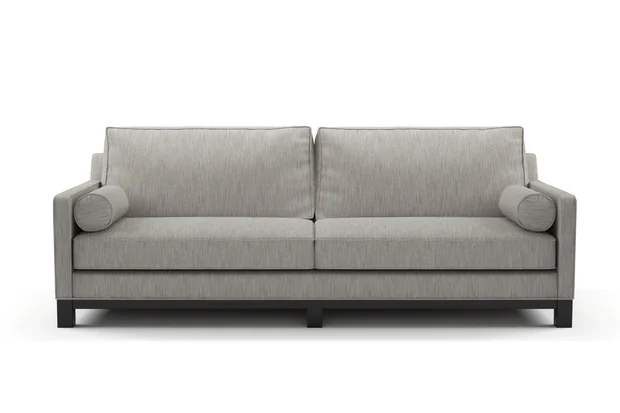 Photo of the fabric Tanzania Opal Gray swatch by James Dunlop. Use for Upholstery, Accessory. Style of Plain, Texture