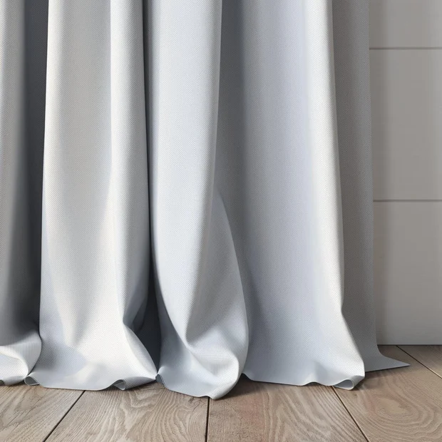 Photo of the fabric Oakley FR Whitewash swatch by James Dunlop. Use for Curtains. Style of Plain, Texture