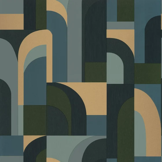 Photo of the fabric Doors Wallpaper 10208 60 72 swatch by James Dunlop. Use for Wall Covering. Style of Abstract