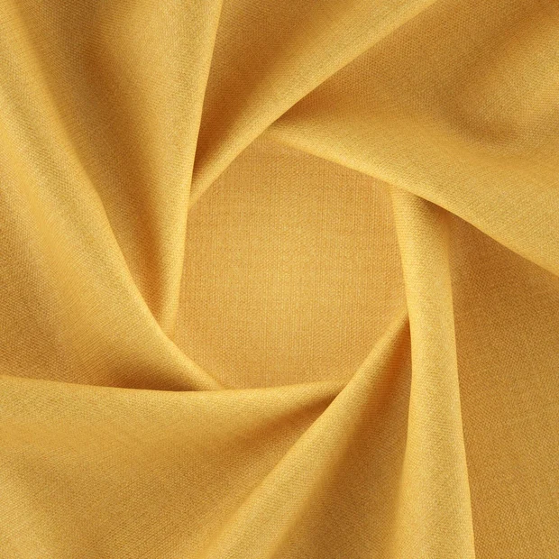 Photo of the fabric Linex Amber swatch by Zepel. Use for Curtains, Upholstery, Accessory, Top of Bed. Style of Plain, Texture
