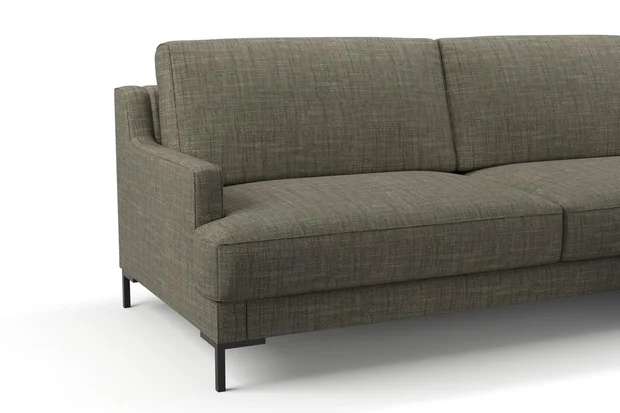 Photo of the fabric Ficus Marcasite 897 swatch by Mokum. Use for Upholstery, Accessory. Style of Plain, Texture