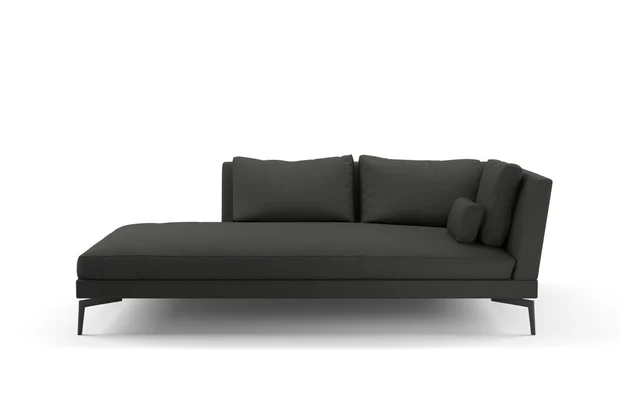 Photo of the fabric Ficus Soot swatch by Mokum. Use for Upholstery, Accessory. Style of Plain, Texture