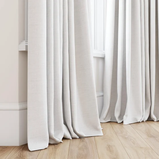 Photo of the fabric Envoy 2 Chino 320cm swatch by James Dunlop Essentials. Use for Curtains, Accessory, Top of Bed. Style of Plain, Texture