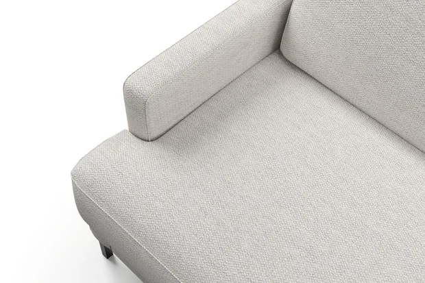 Photo of the fabric Coupole Silver swatch by Mokum. Use for Upholstery, Accessory. Style of Plain, Texture