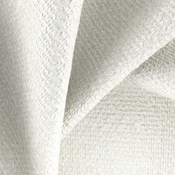 Photo of the fabric Levana Cream swatch by Zepel. Use for Upholstery, Accessory. Style of Plain, Texture