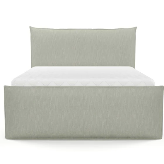 Photo of the fabric Sahel Celadon swatch by Mokum. Use for Upholstery, Accessory. Style of Plain, Texture