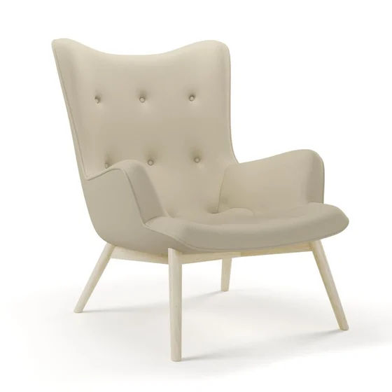 Photo of the fabric Noosa Sand swatch by James Dunlop. Use for Upholstery, Accessory. Style of Plain, Texture