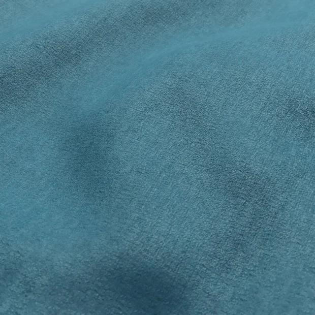 Photo of the fabric Ludo Baltic swatch by FR-One. Use for Upholstery, Accessory, Top of Bed. Style of Chenille, Plain