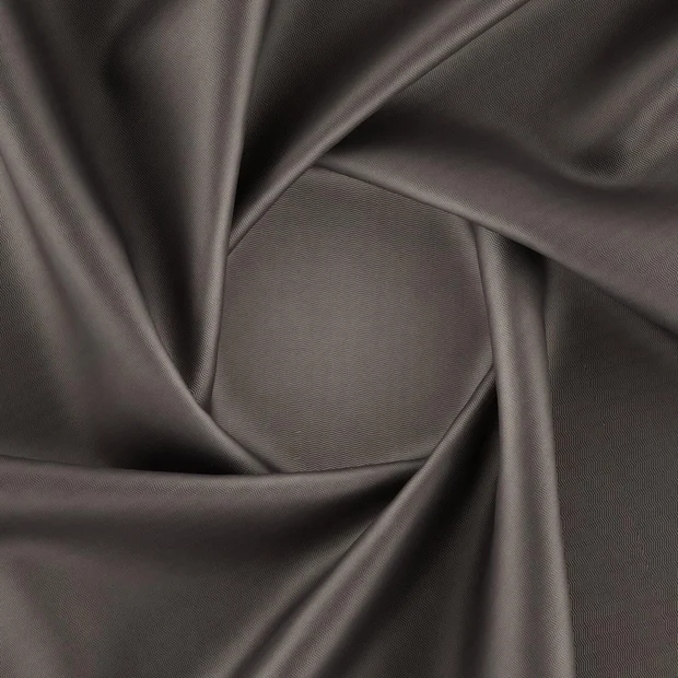 Photo of the fabric Glacial Pewter swatch by Zepel. Use for Curtains, Accessory, Top of Bed. Style of Jacquard, Plain