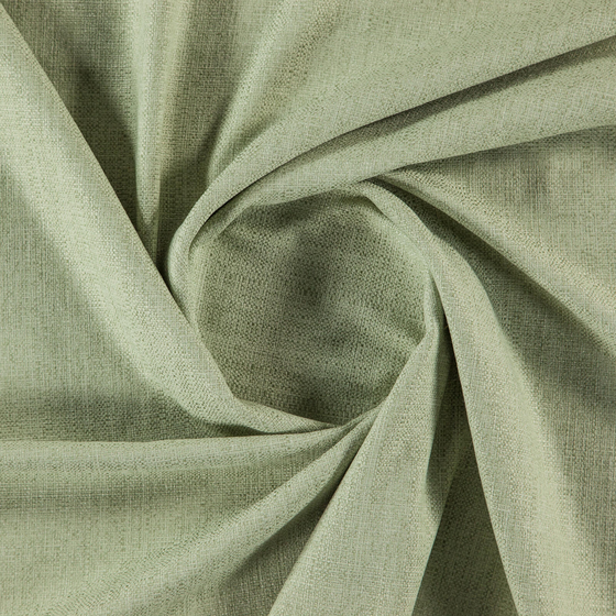 Photo of the fabric Domo Jade swatch by Zepel. Use for Curtains, Upholstery, Accessory, Top of Bed. Style of Plain, Texture