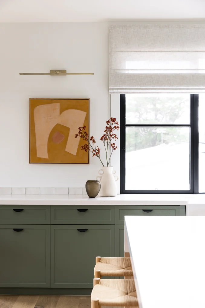 Homespun colour Whitewash by James Dunlop | Window furnishings by Marlow & Finch