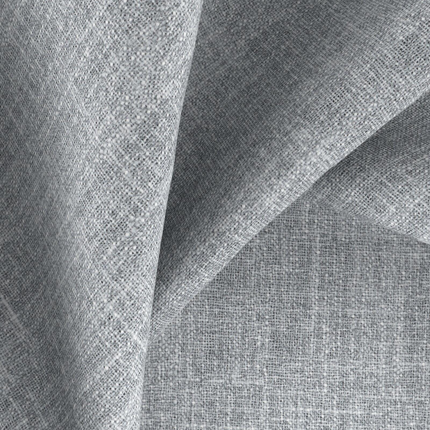 Photo of the fabric Motion Steel swatch by Zepel. Use for Curtains. Style of Plain, Texture