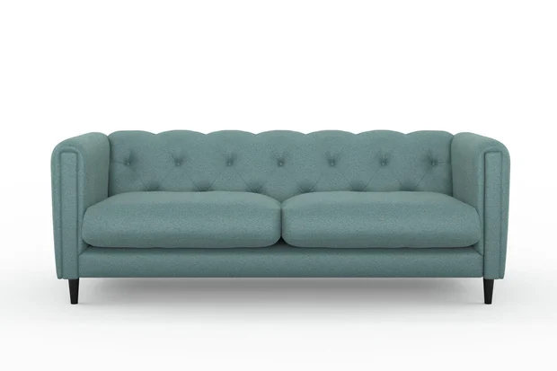 Photo of the fabric Ambiant Bayou swatch by James Dunlop FibreGuard. Use for Upholstery, Accessory, Top of Bed. Style of Plain, Texture