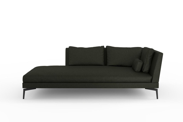 Photo of the fabric Pandanus Moss swatch by Mokum. Use for Upholstery. Style of Plain, Taffeta