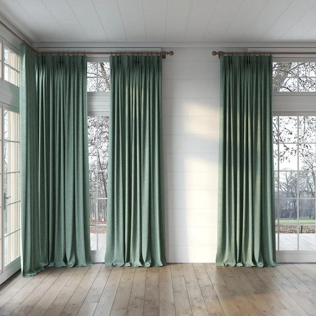 Photo of the fabric Earthwild Jungle swatch by James Dunlop FibreGuard. Use for Curtains, Upholstery, Accessory, Top of Bed. Style of Plain, Texture