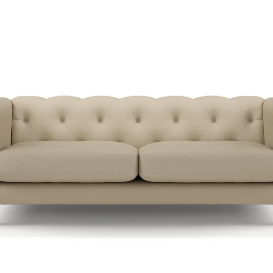 Photo of the fabric Supervio Taupe swatch by James Dunlop FibreGuard. Use for Upholstery, Accessory, Top of Bed. Style of Plain, Velvet