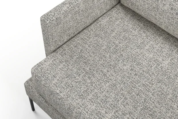 Photo of the fabric Tanami Onyx swatch by Mokum. Use for Upholstery, Accessory. Style of Plain, Texture