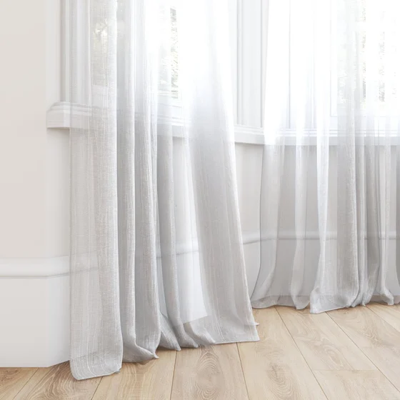Photo of the fabric Sonata Ice swatch by James Dunlop. Use for Curtains. Style of Plain, Texture