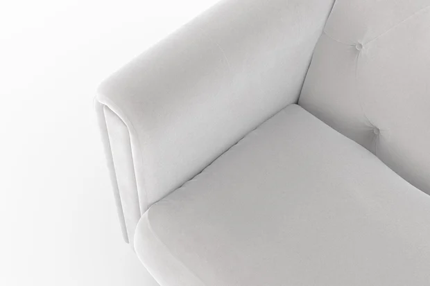 Photo of the fabric Vienna Crystal swatch by James Dunlop. Use for Curtains, Upholstery, Accessory. Style of Plain, Velvet
