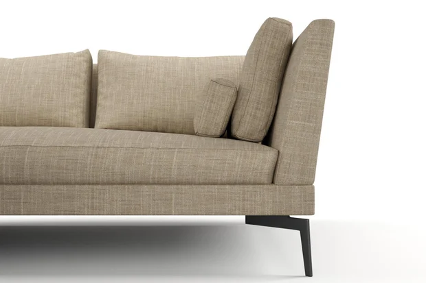 Photo of the fabric Ficus Sable swatch by Mokum. Use for Upholstery, Accessory. Style of Plain, Texture