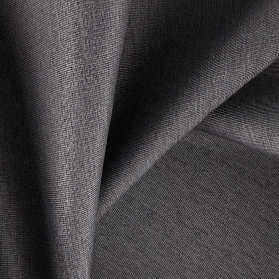 Photo of the fabric Night Night Pewter swatch by Zepel. Use for Curtains, Accessory, Top of Bed. Style of Dim Out, Plain