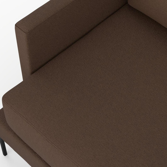 Photo of the fabric Epitome Bronze swatch by Mokum. Use for Upholstery, Accessory. Style of Plain, Taffeta