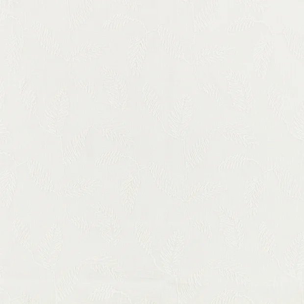 Photo of the fabric Folia V3551 02 swatch by Villa Nova. . Style of Embroidery, Floral And Botannical