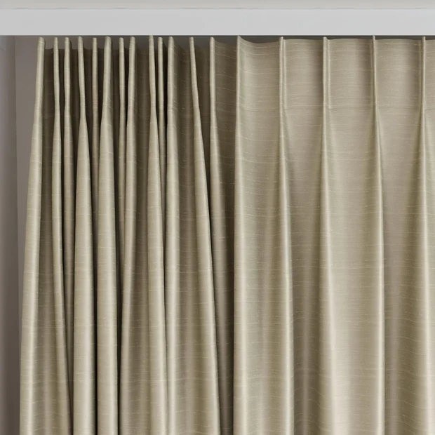 Photo of the fabric Luxe Sponge swatch by James Dunlop Essentials. Use for Curtains, Accessory, Top of Bed. Style of Plain, Texture