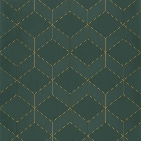 Photo of the fabric Metro Wallpaper 8568 8568 75 17 swatch by Casadeco. Use for Wall Covering. Style of Geometric