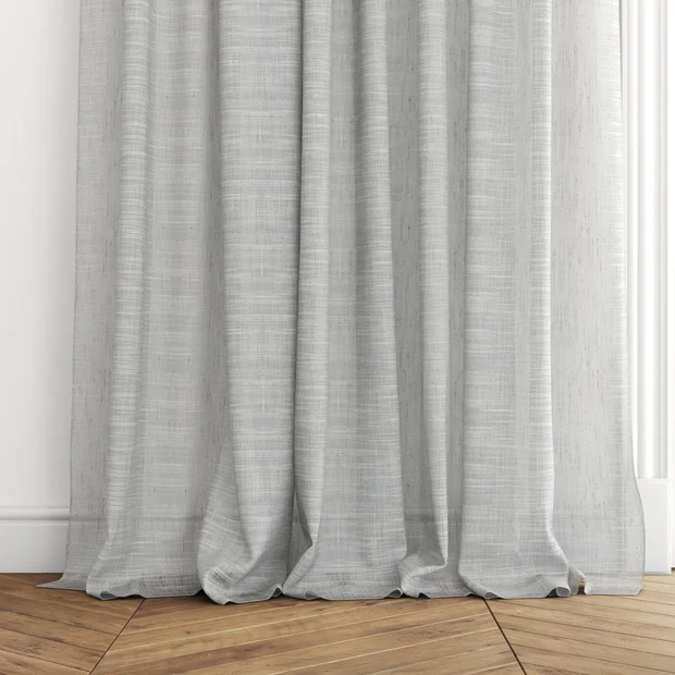 Photo of the fabric Zip Mouse swatch by James Dunlop. Use for Sheer Curtains. Style of Plain, Sheer