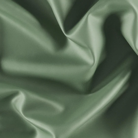 Photo of the fabric Sateen 137 Linden swatch by Zepel. Use for Curtains, Upholstery, Accessory, Top of Bed. Style of Plain, Taffeta