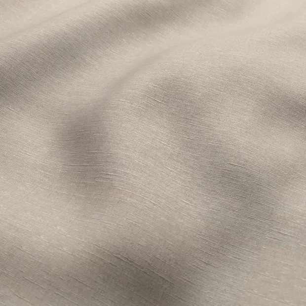 Photo of the fabric Bavaria Dune swatch by Zepel. Use for Curtains, Accessory, Top of Bed. Style of Plain, Taffeta