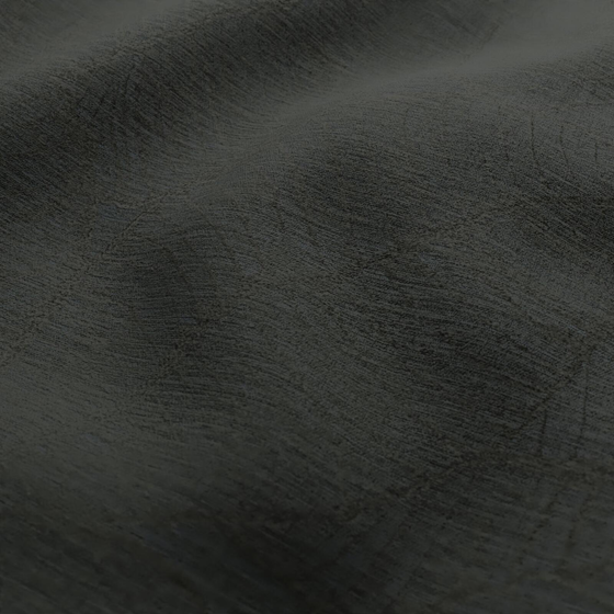 Photo of the fabric Heston Ink swatch by Zepel FibreGuard Pro. Use for Upholstery, Accessory. Style of Chenille, Floral And Botannical