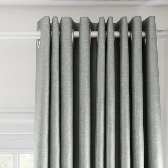 Photo of the fabric Stallion 2 Blackout Pumice swatch by James Dunlop Essentials. Use for Curtains. Style of Plain, Texture