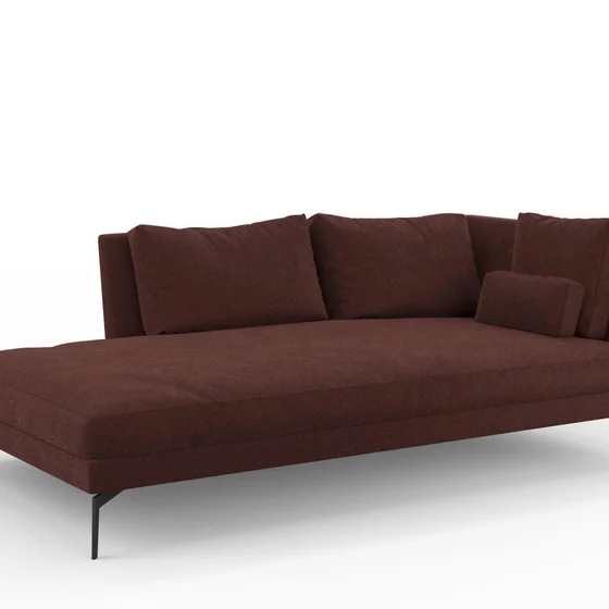 Photo of the fabric Modernist Mahogany swatch by Mokum. Use for Upholstery, Accessory. Style of Plain, Texture