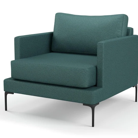 Photo of the fabric Ostuni Aquamarine swatch by Mokum. Use for Upholstery, Accessory. Style of Plain, Texture