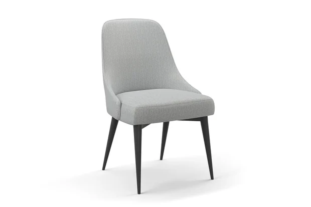 Photo of the fabric Trailblazer Silver swatch by James Dunlop FibreGuard. Use for Curtains, Upholstery, Accessory, Top of Bed. Style of Texture, Traditional