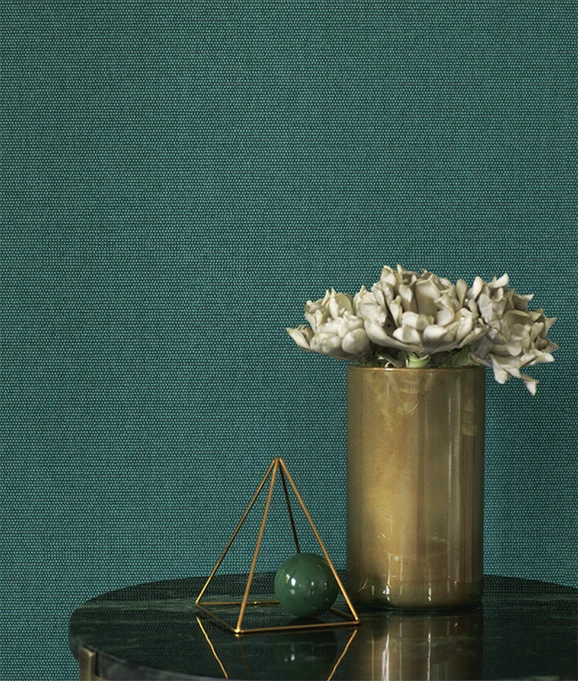 Photo of the fabric Resolution Wallpaper 8207 8207 14 05 in situ by Casadeco. Use for Wall Covering. Style of Geometric
