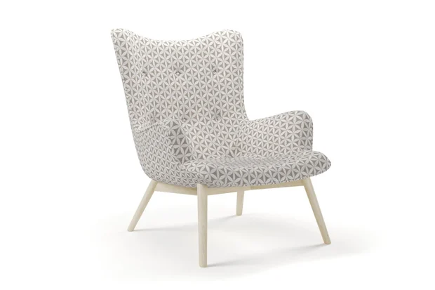 Photo of the fabric Tapa Pumice swatch by James Dunlop. Use for Upholstery, Accessory. Style of Geometric