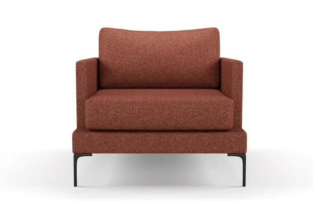 Photo of the fabric Bora Bora Spice swatch by Mokum FibreGuard. Use for Curtains, Upholstery, Accessory. Style of Plain, Texture