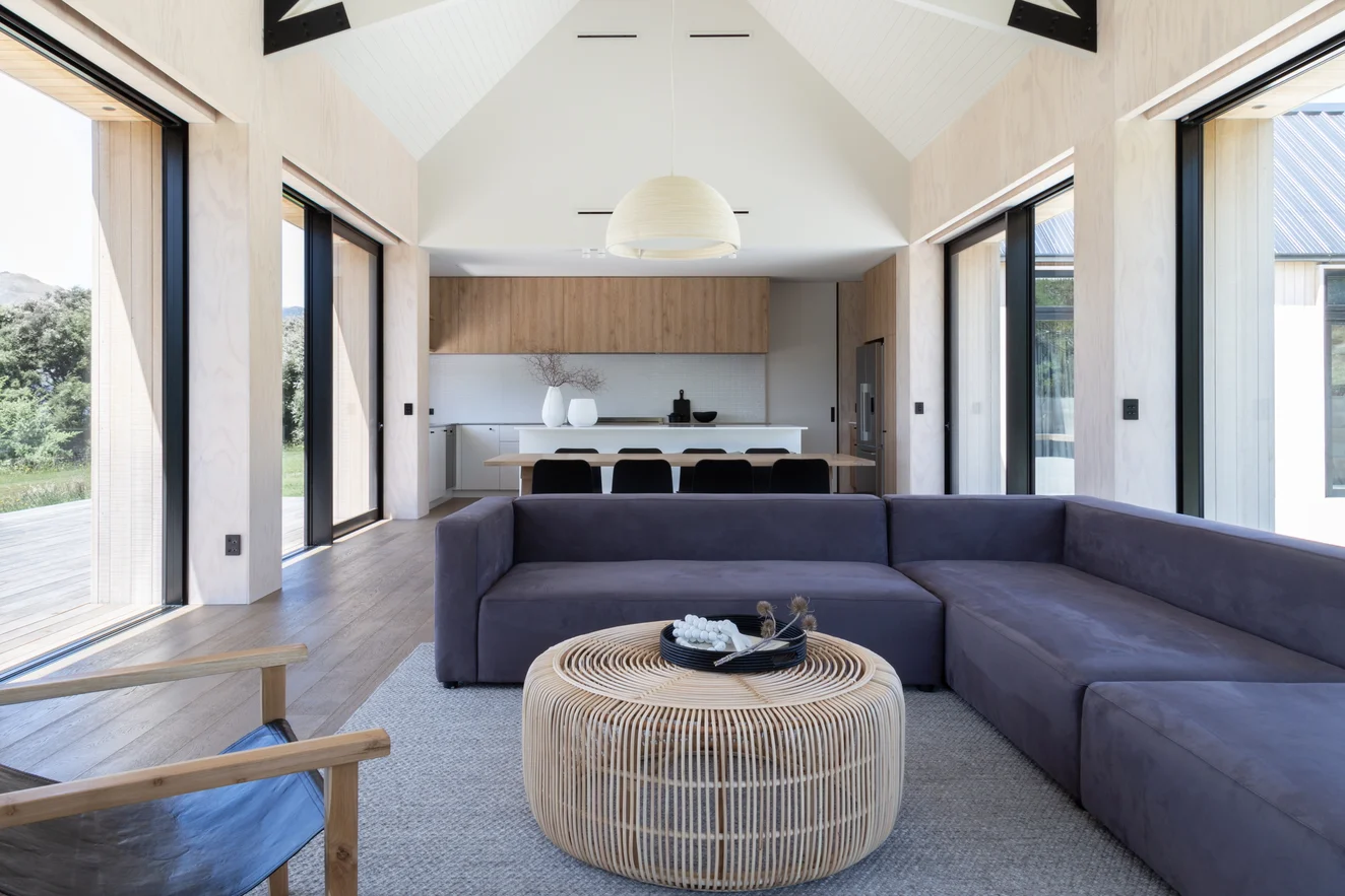 Coastal Inspired Scand neutral living room