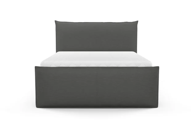 Photo of the fabric Sahel Soot swatch by Mokum. Use for Upholstery, Accessory. Style of Plain, Texture